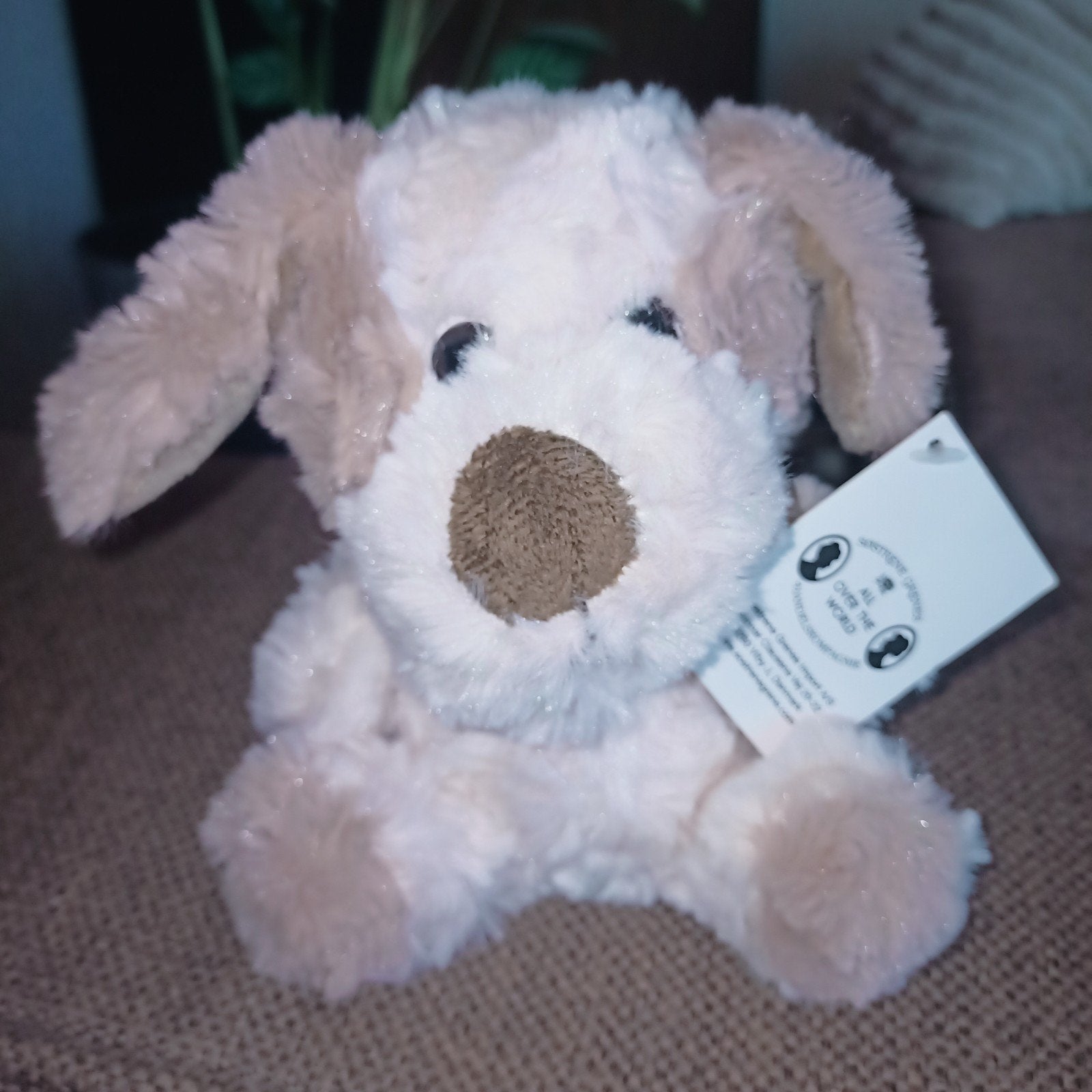 Søstrene grenes, all over the world beige hondje., Overige merken, Nieuw, Wasbaar, Klein (minder dan 20 cm)
