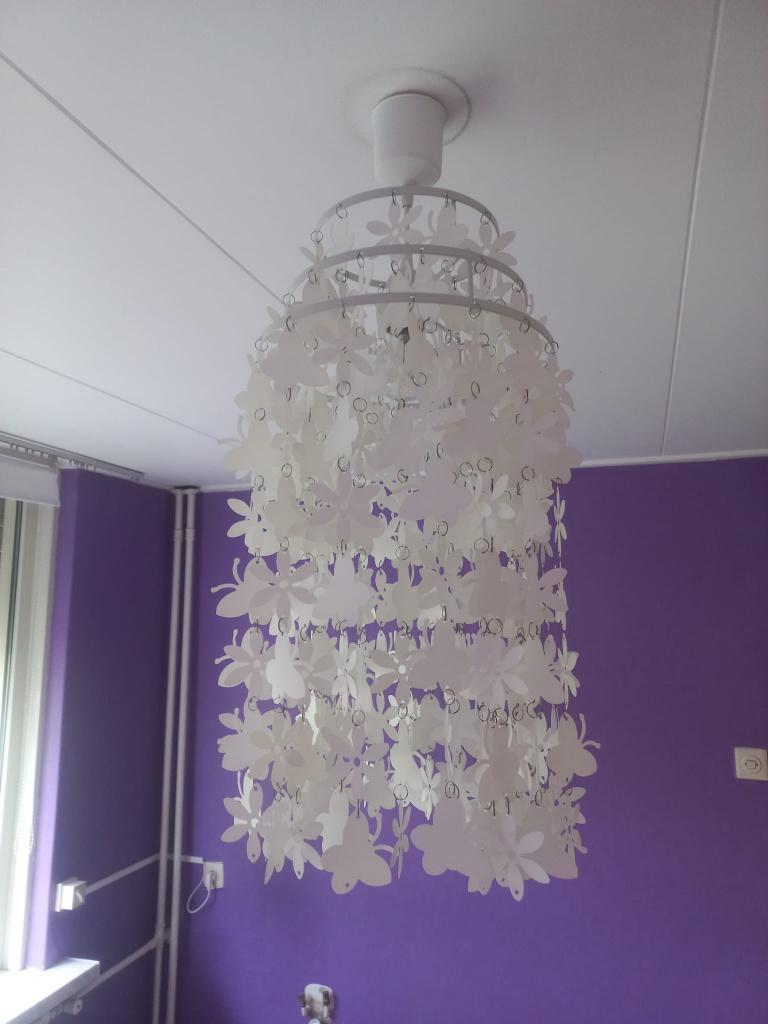 Hanglampen, Ophalen of Verzenden, Gebruikt, Kunststof, 75 cm of meer