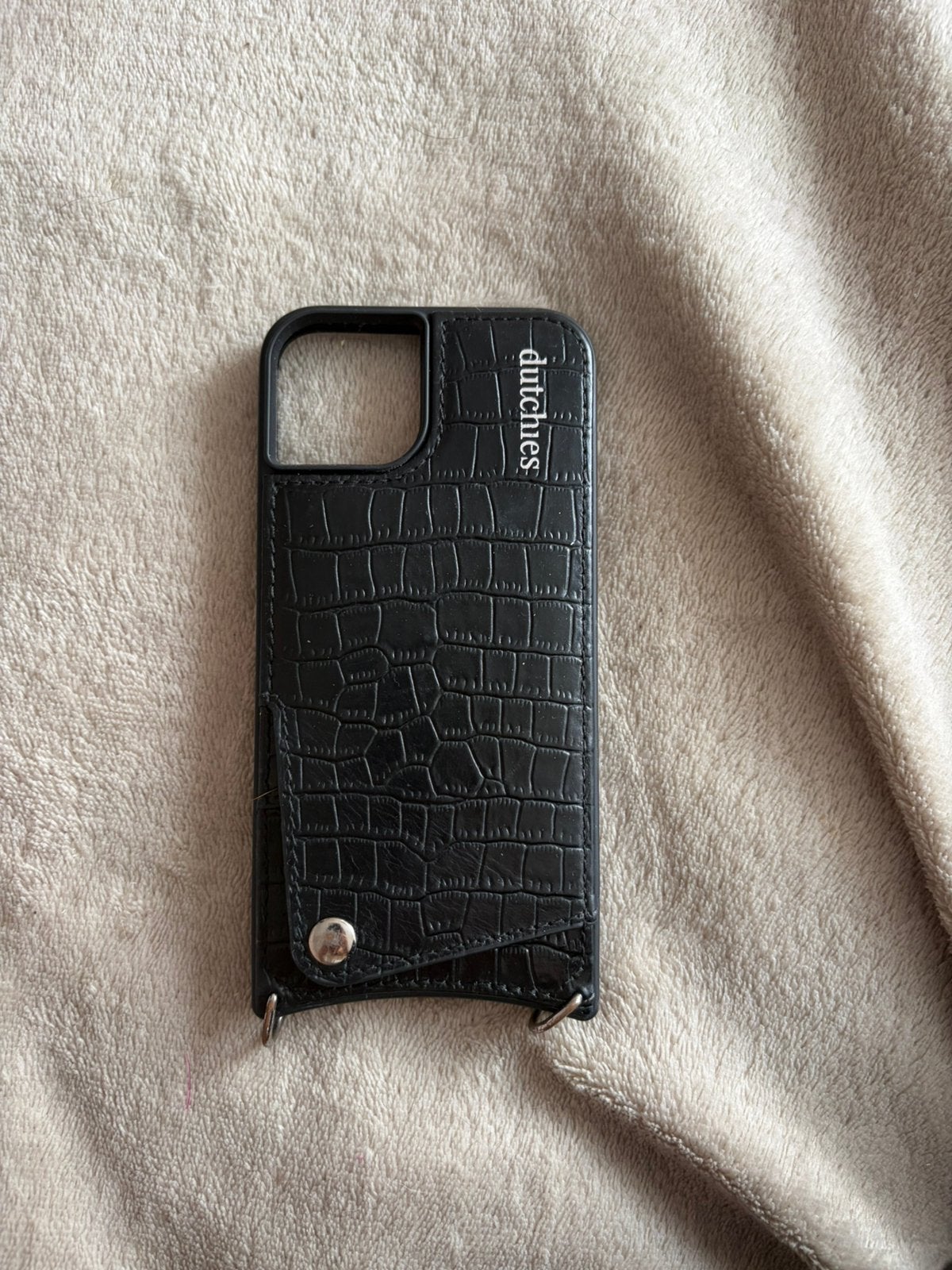 Dutchies telefoonhoesje Iphone 13, Dutchies, Leer, Oplaadcase, Ophalen