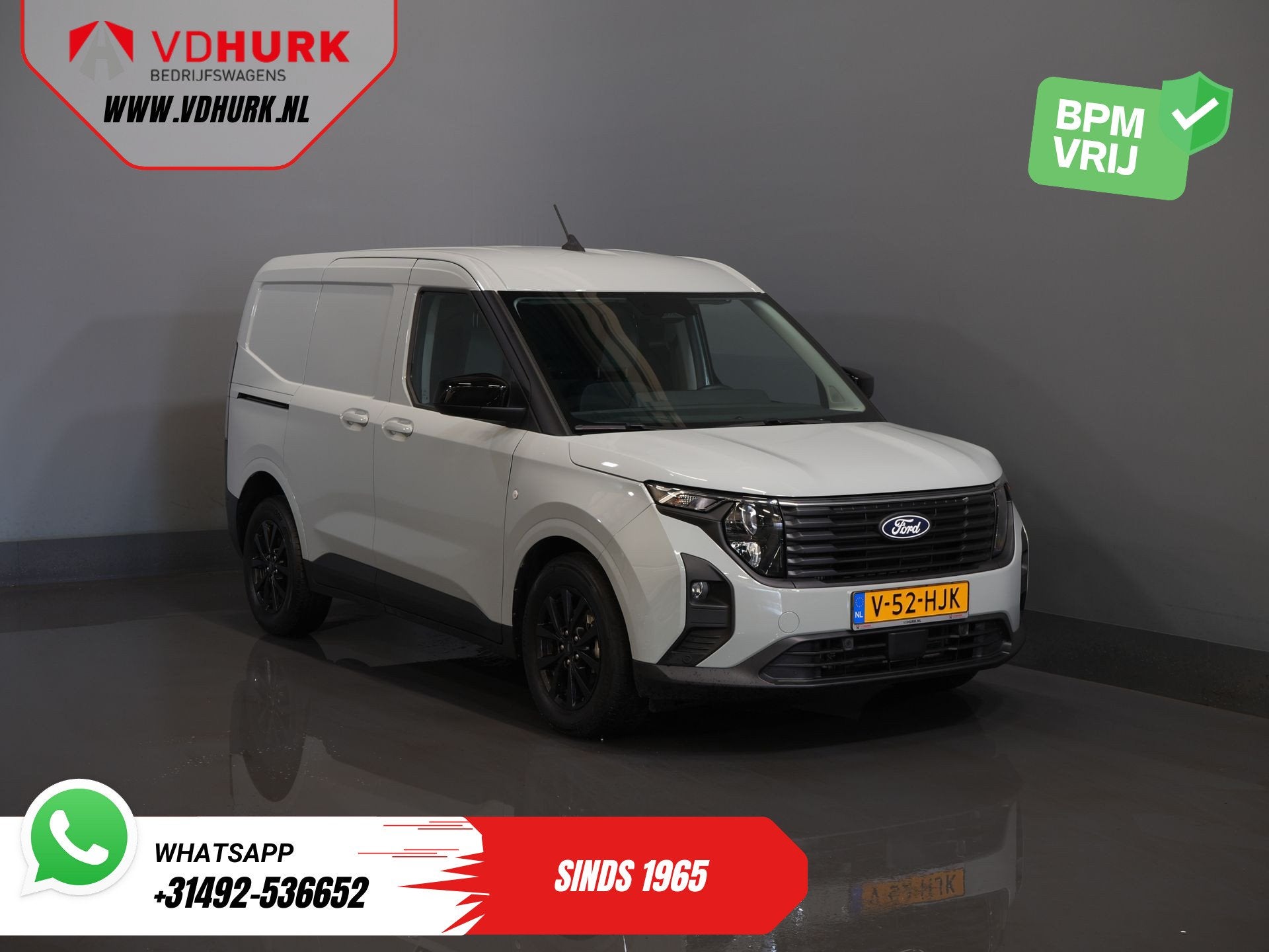 Ford Transit Courier 1.5 TDCI 100 pk Limited Carplay/ Virtua, Gebruikt, 4 cilinders, Origineel Nederlands, Bedrijf