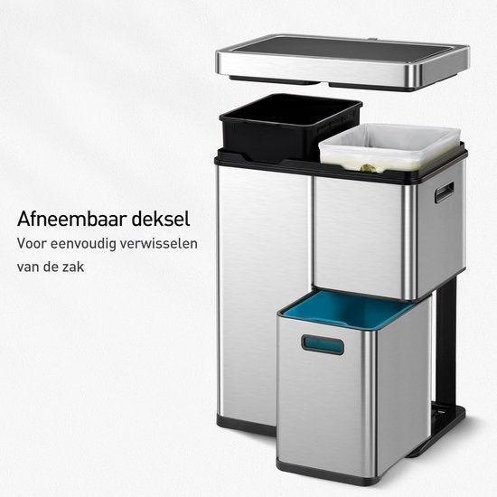 Afvalbak met Sensor – Prullenbak – Vuilnisbak – Afvalemmer, Corvance B.V., Verzenden, Nieuw, Corvancebol@gmail.com