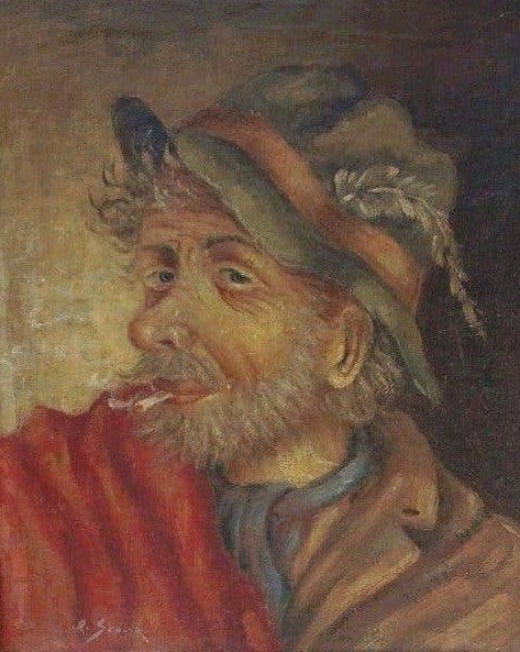 R.Sedlik - De vrijbuiter, Antiek en Kunst, Ophalen of Verzenden