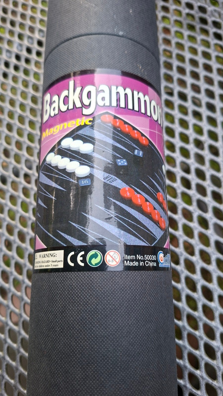 Magnetisch Backgammon Spel - Draagbaar, Een of twee spelers, Ophalen of Verzenden, Gebruikt, Onbekend