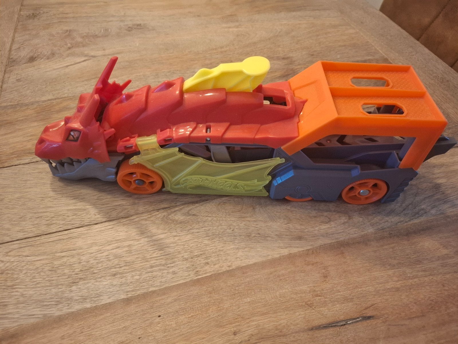 Hot Wheels Draken Transporter Speelset, Ophalen, Zo goed als nieuw