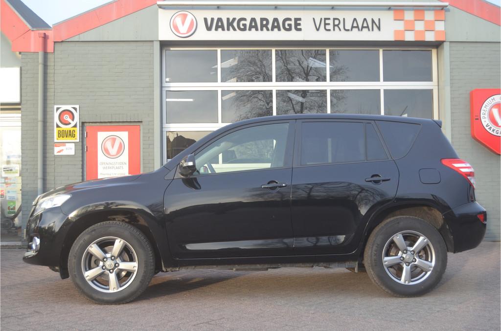 Toyota RAV4 2.0 VVTi Executive Business 12 mnd. gar. 4 WD, Gebruikt, 4 cilinders, 1505 kg, Zwart