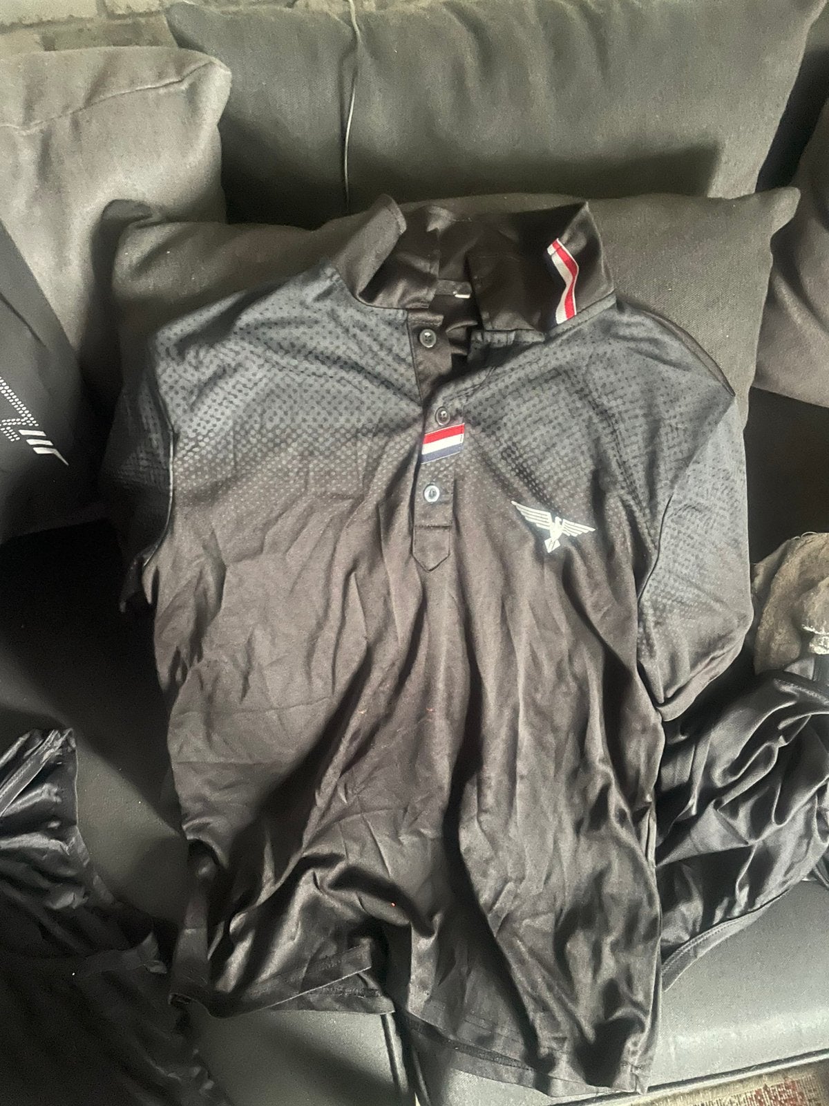 Heren kledingpakket sport(gym)en ,5x sporthemd en meer, Ophalen of Verzenden, Zo goed als nieuw, Blauw