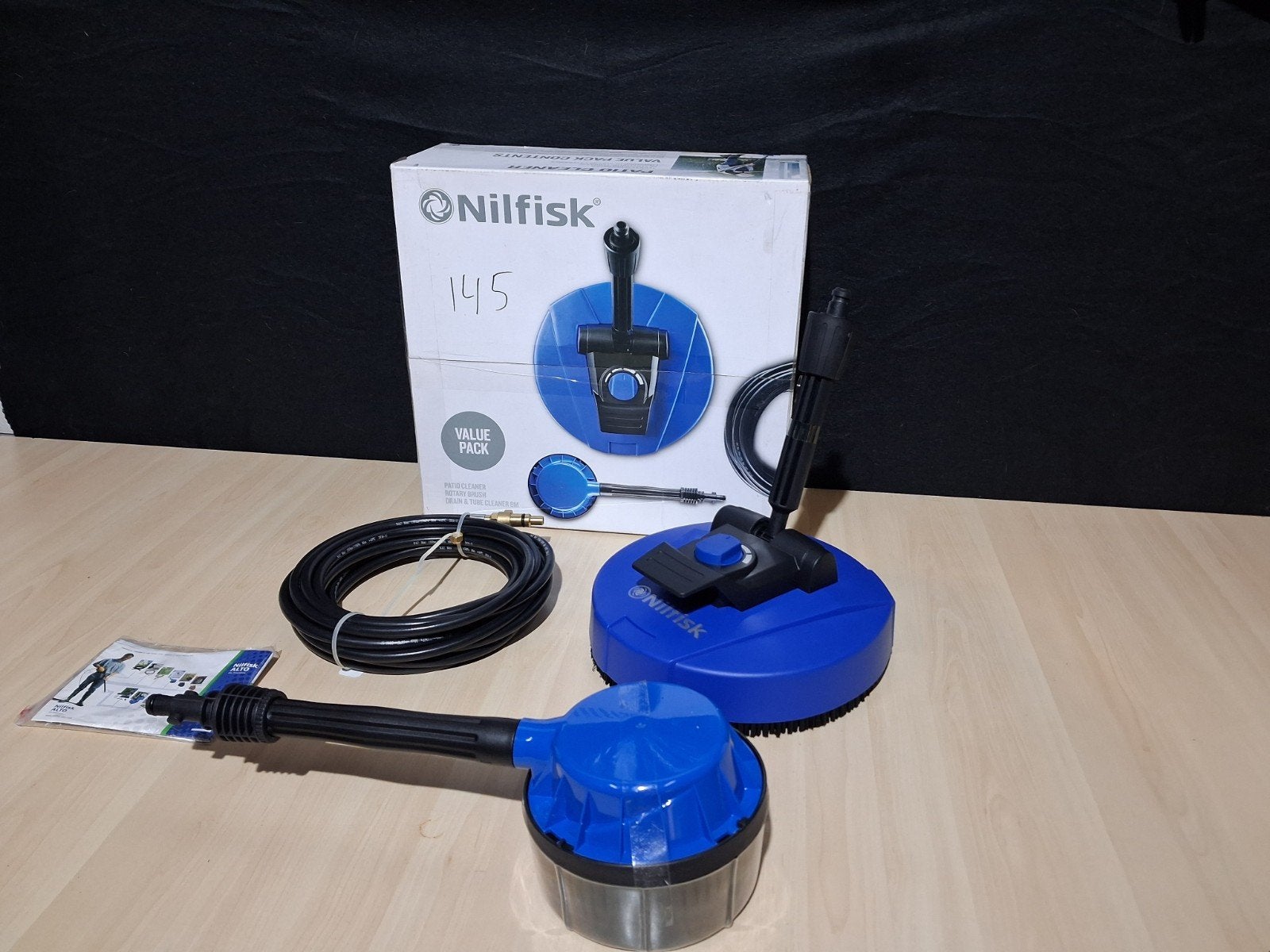 Nilfisk Value Pack – compleet nieuw in doos, Ophalen, Nieuw, Met regelbare waterdruk, Elektrisch
