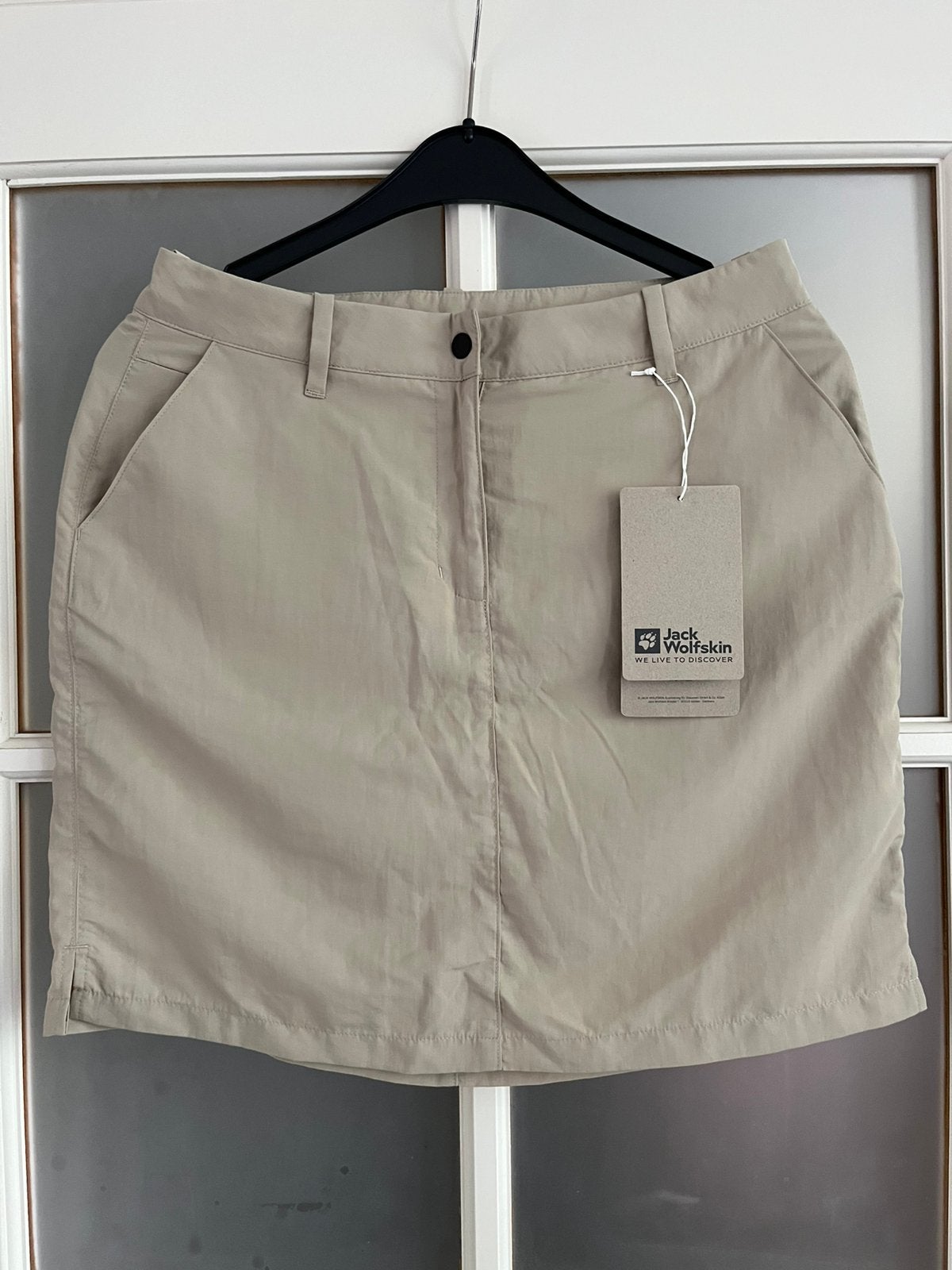 Jack Wolfskin beige skort maat 38, Ophalen of Verzenden, Zo goed als nieuw, Kleding