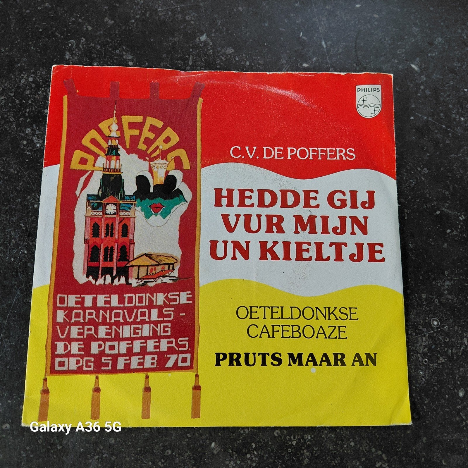 C.V. De Poffers - Hedde Gij Vur Mijn Un Kieltje (Vinyl), Gebruikt, Overige genres, 7 inch, Ophalen of Verzenden