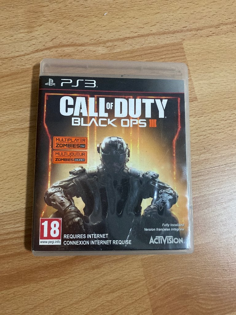 Black ops3 ps3, Ophalen of Verzenden, Zo goed als nieuw, Overige typen