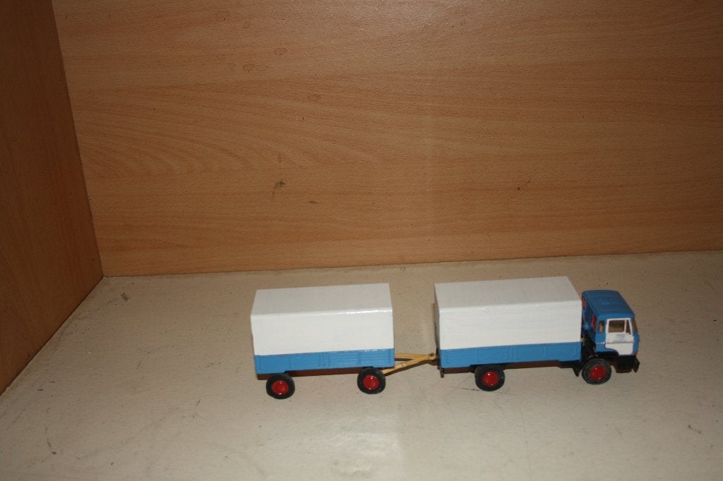 Lion car Daf combi, Ophalen of Verzenden, Gebruikt, Bus of Vrachtwagen, Lion Toys