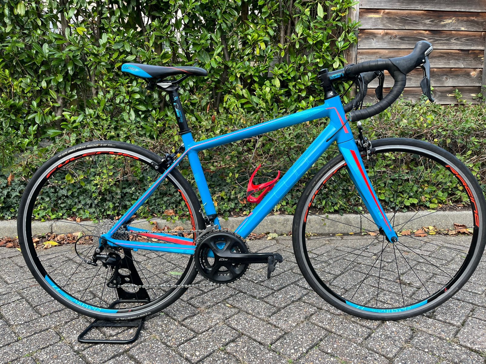 Cube Dames racefiets -Topstaat-Shimano 105, 28 inch, Velgrem, Aluminium, 49 tot 53 cm