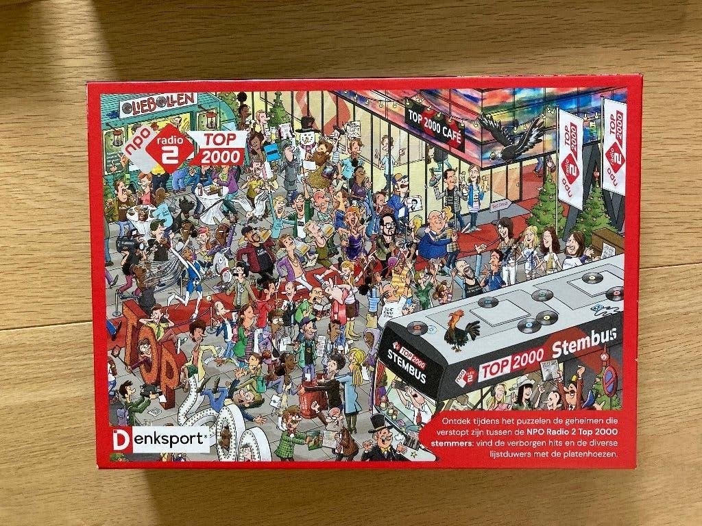 Top 2000 Puzzel, Ophalen, 500 t/m 1500 stukjes, Zo goed als nieuw