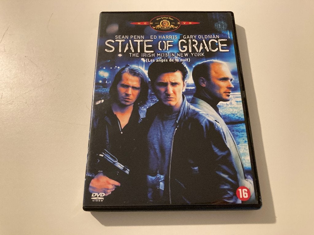 State Of Grace - Sean Penn DVD, Vanaf 16 jaar, Actiethriller, Zo goed als nieuw, Ophalen of Verzenden