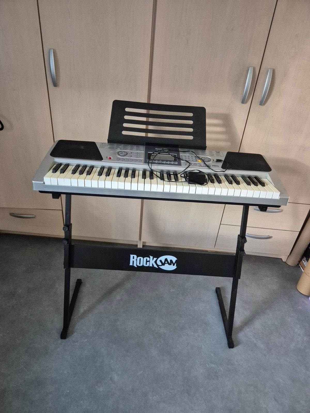 RockJam RJ-661 Keyboard met standaard, Muziek en Instrumenten, Met standaard, Ophalen, Overige merken, 61 toetsen