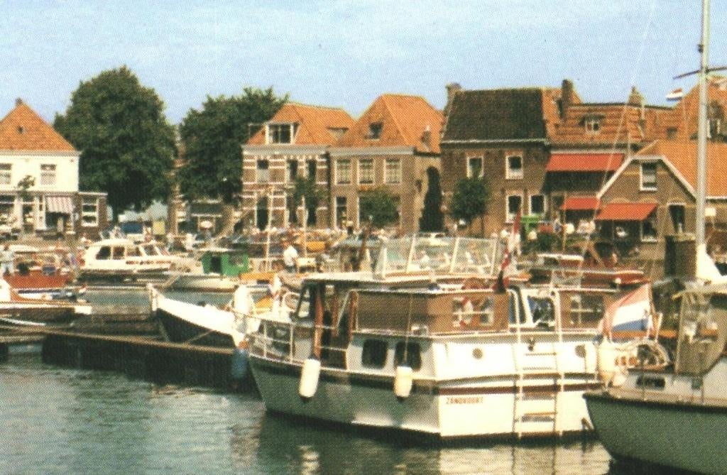 993116 Blokzijl 287 Ov Havenkolk Gelopen met postzegel, Ophalen of Verzenden, 1980 tot heden, Gelopen, Overijssel