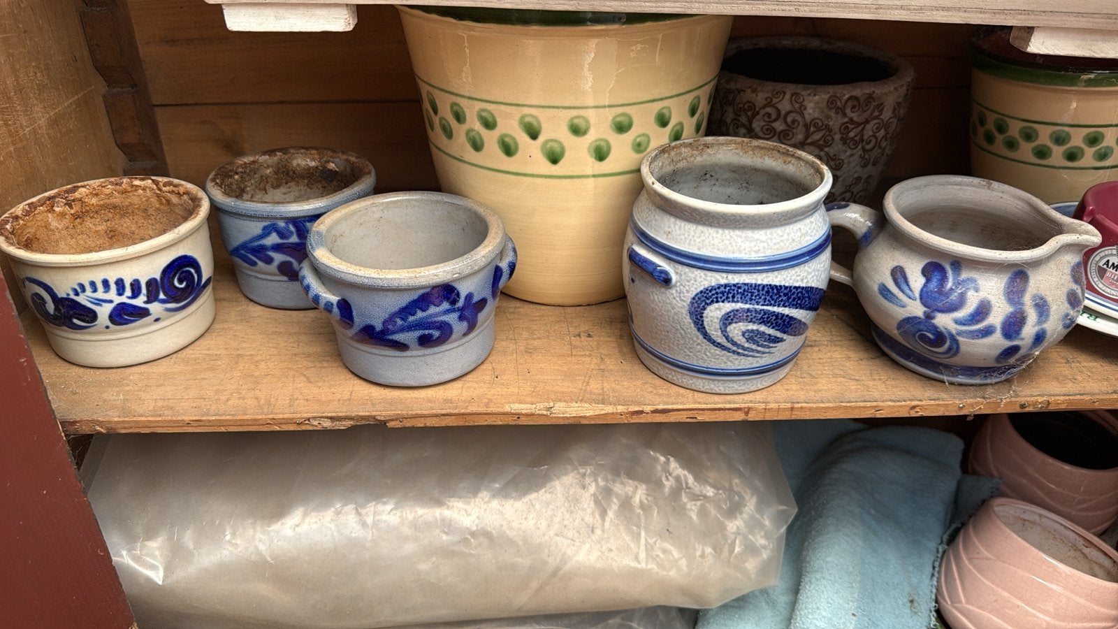 Delfts blauw, Ophalen
