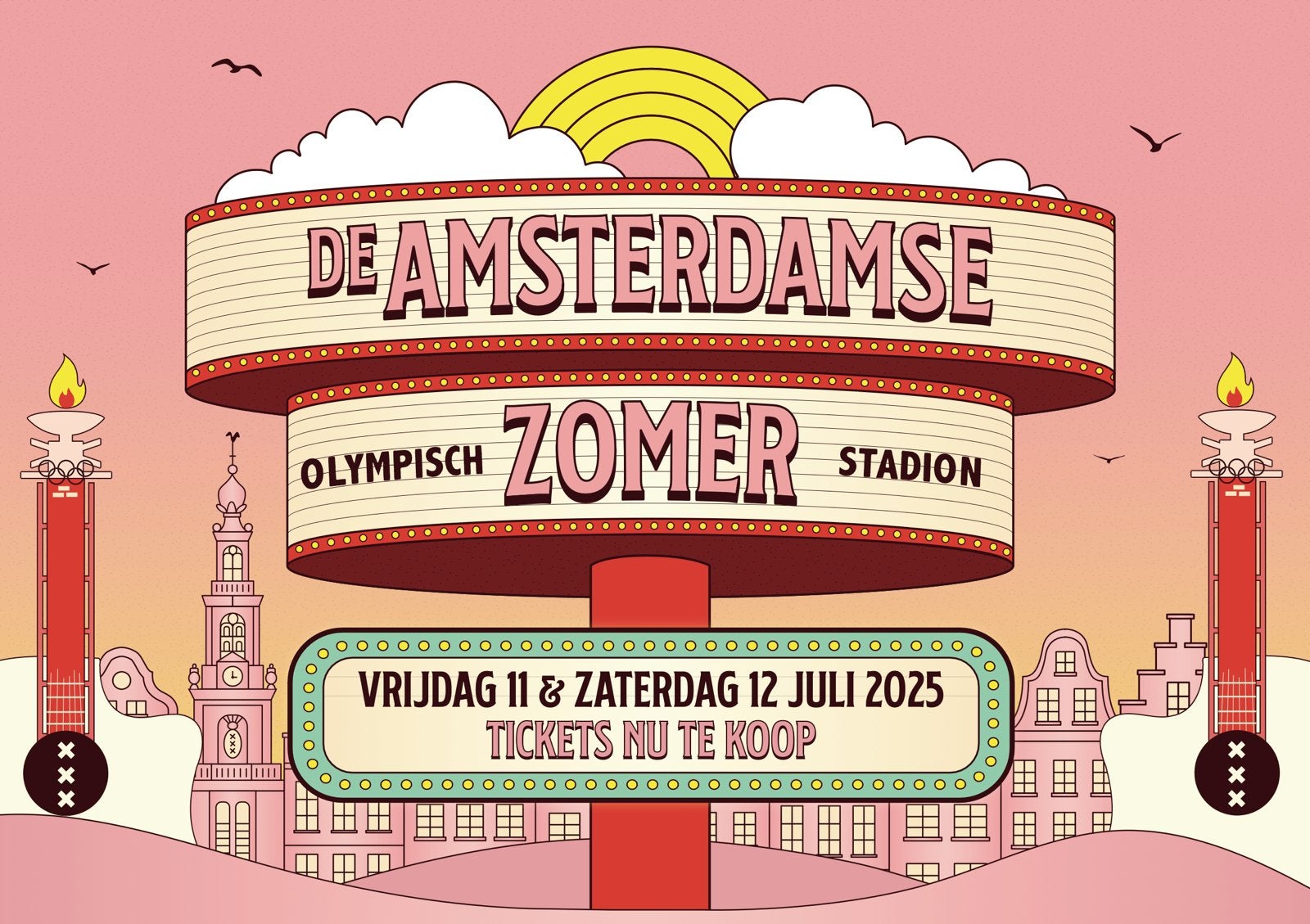 2x Amsterdamse Zomer // De Veranda Tickets 5 Juli, Tickets en Kaartjes, Twee personen, Overige soorten