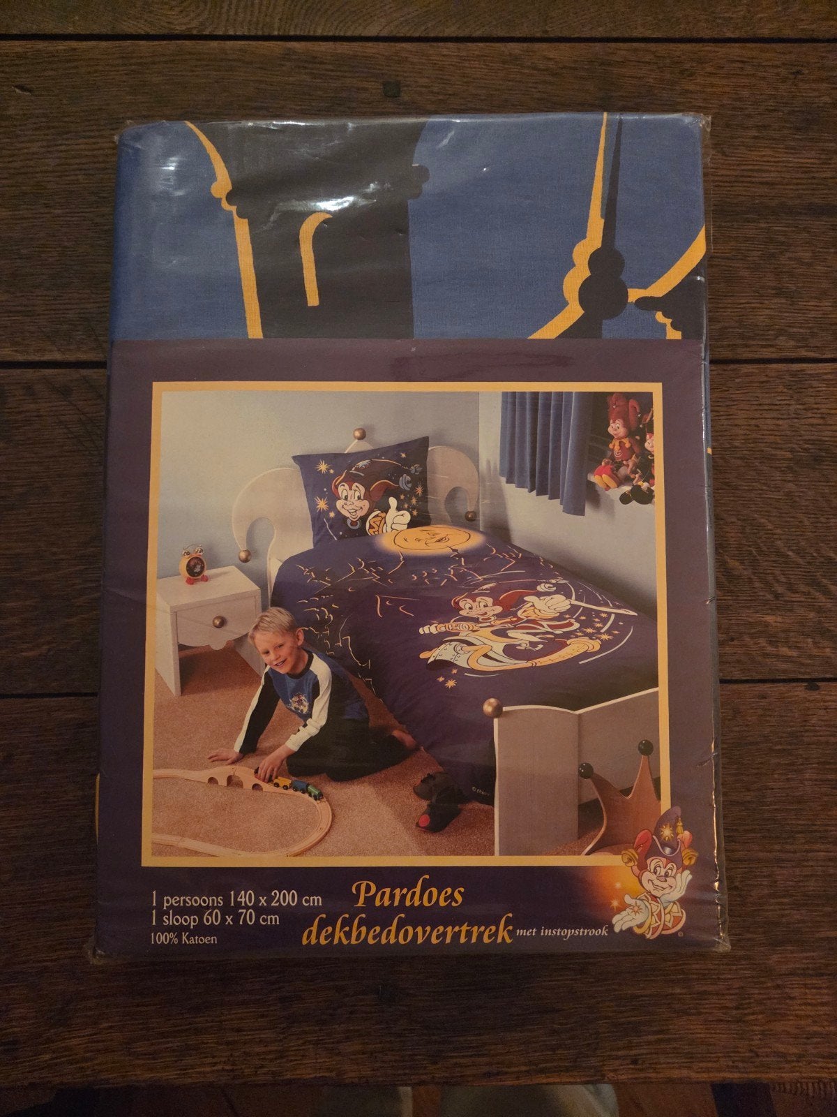 Efteling Pardoes dekbedovertrek 140x200 - Nieuw in verpakkin, Eenpersoons, Meerkleurig, Dekbedovertrek, Nieuw