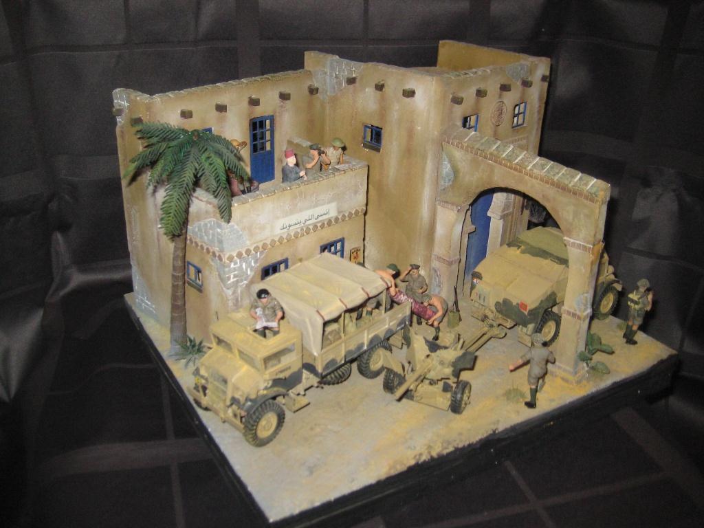 H-417,DIORAMA 1-35, - EL ALAMEIN, Ophalen of Verzenden, Gebruikt, 1:35 tot 1:50