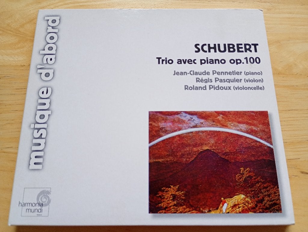 Franz Schubert - Trio Avec Piano Op.100, Verzenden, Romantiek, Gebruikt, Kamermuziek