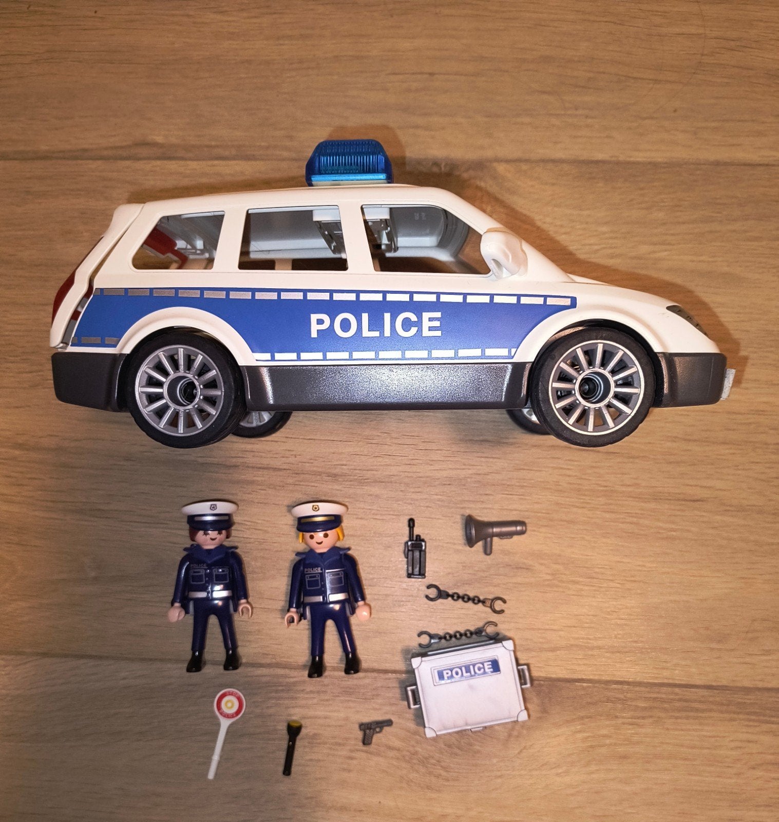 Playmobil 6920 politiewagen, Gebruikt, Complete set, Voertuig, Ophalen of Verzenden