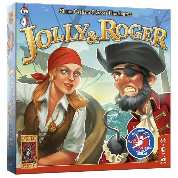 Jolly & Roger, Een of twee spelers, Ophalen of Verzenden, Zo goed als nieuw, 999 Games