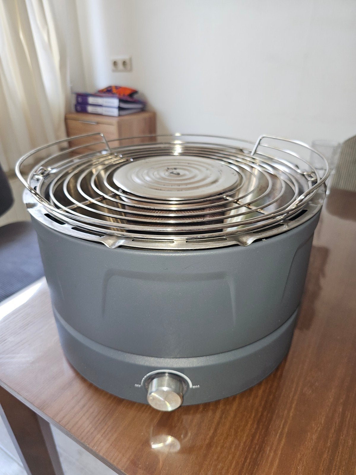 Compacte tafel BBQ, Tuin en Terras, Ophalen of Verzenden, Gebruikt
