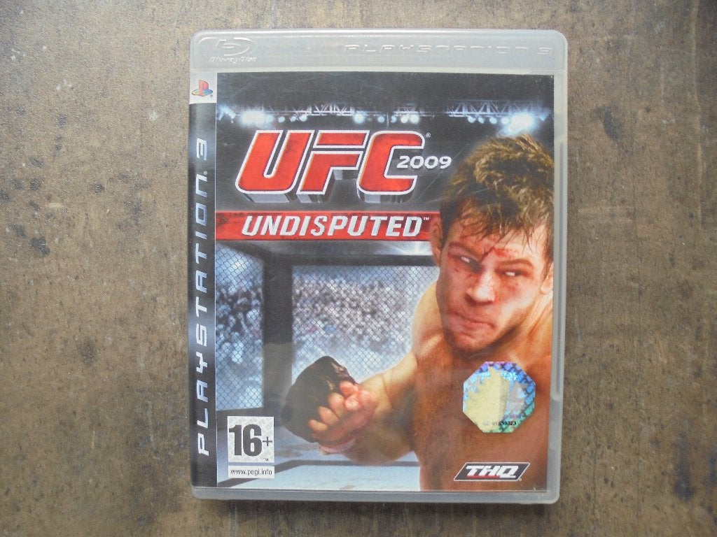 UFC 2009 Undisputed voor PS3 (zie foto's), Gebruikt, Vechten, 2 spelers, Ophalen of Verzenden