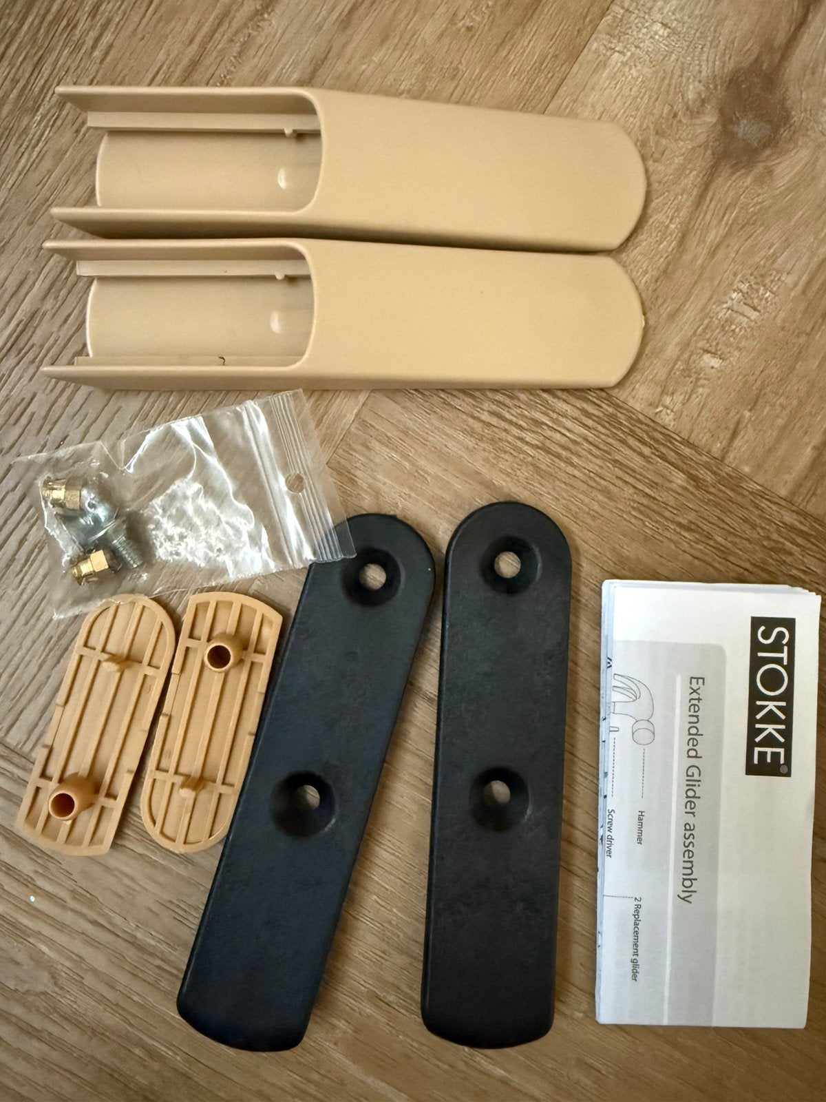Stokke trip trap onderdelen extented glider set, Ophalen of Verzenden, Nieuw, Meegroeistoel