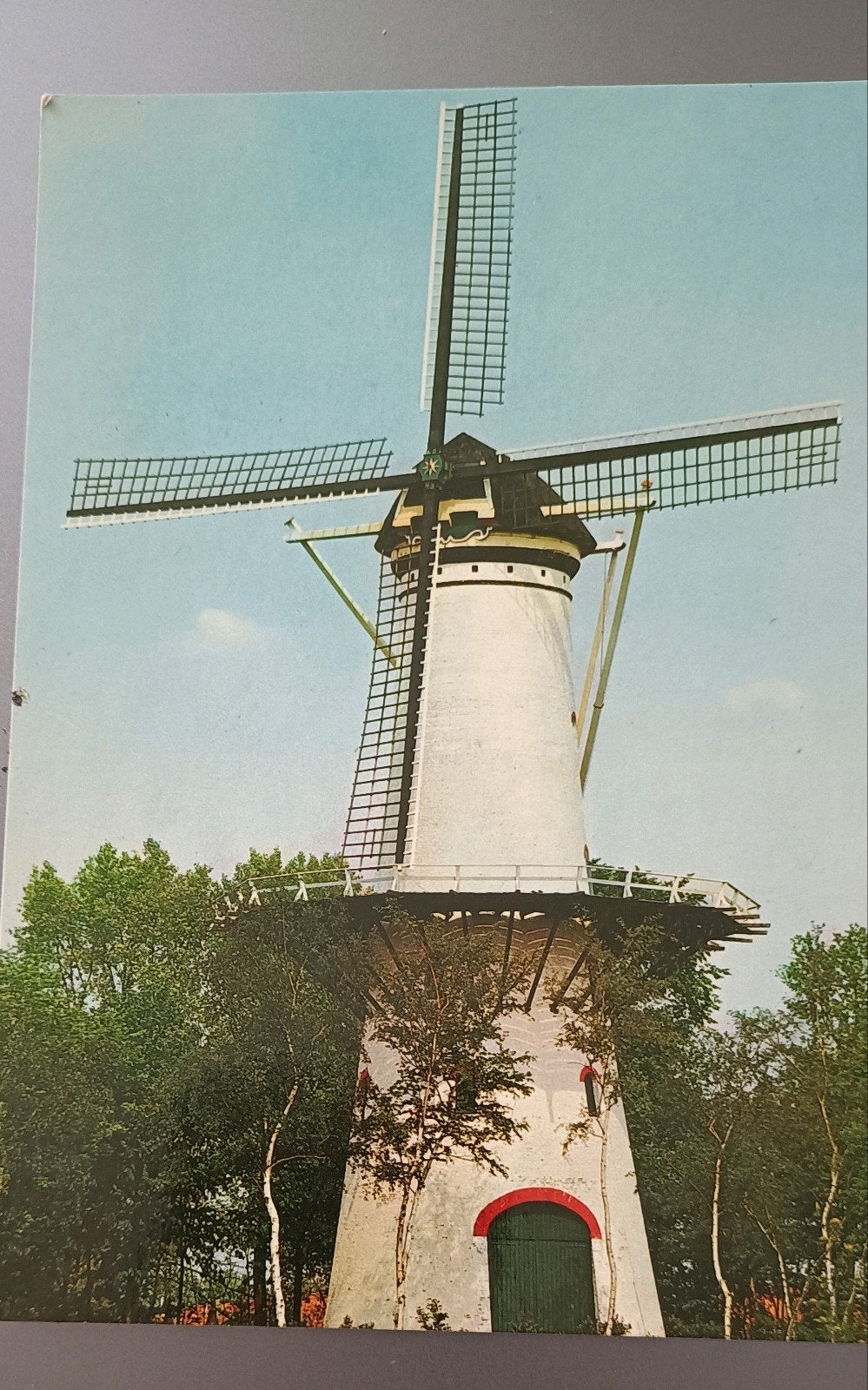 Tholen. molen De Hoop., Verzenden, 1960 tot 1980, Ongelopen, Zeeland