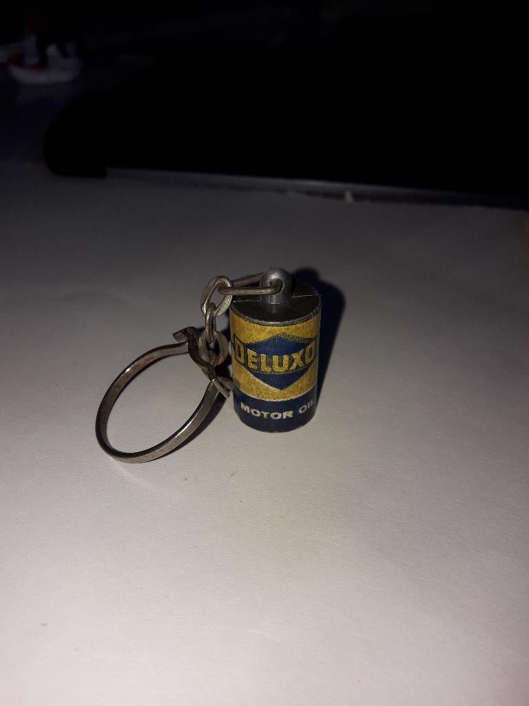 Deluxol Motoroil sleutelhanger (Z173-36), Verzamelen, Ophalen of Verzenden, Gebruikt