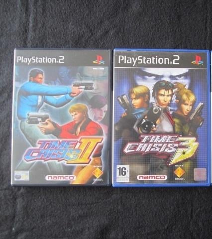 PS2 - Time Crisis 2 of 3 - Playstation 2, Spelcomputers en Games, Games | Sony PlayStation 2, Zo goed als nieuw, Overige genres