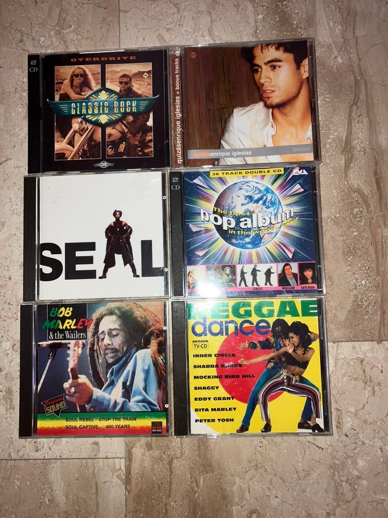 6 CD voor 10 euro, Ophalen of Verzenden, 1980 tot heden, Zo goed als nieuw, Jazz