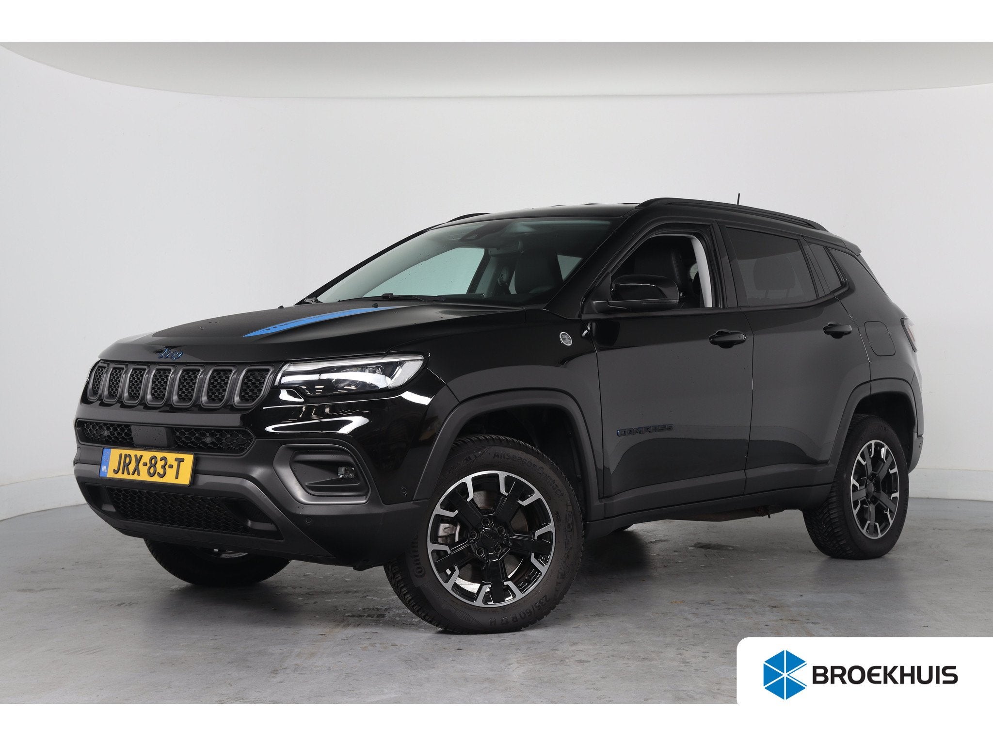 Jeep Compass 4xe 240 Plug-in Hybrid Electric Trailhawk, Auto's, 12 maanden, Euro 6, Bedrijf, Vierwielaandrijving
