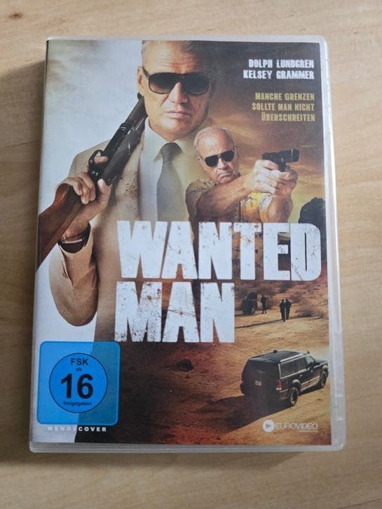 Wanted Man met Dolph Lundgren, Ophalen of Verzenden, Zo goed als nieuw