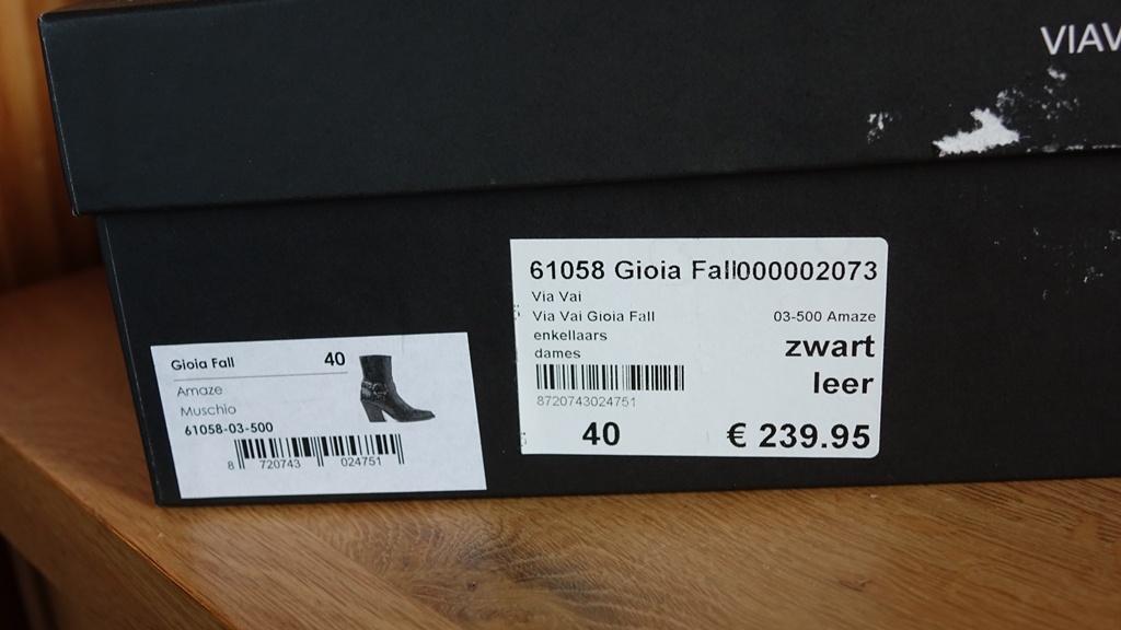 nieuwe zwarte VIA VAI laarzen, Via Vai, Verzenden, Zwart, Lage of Enkellaarzen