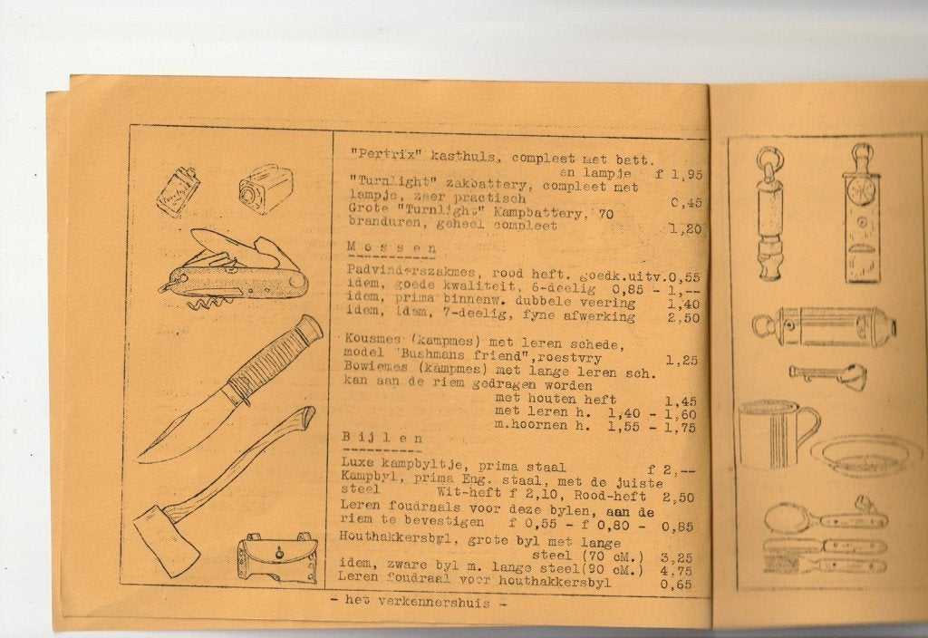Oude catalogus Verkennershuis Utrecht, Gebruikt, Verzenden, X, Boek of Tijdschrift