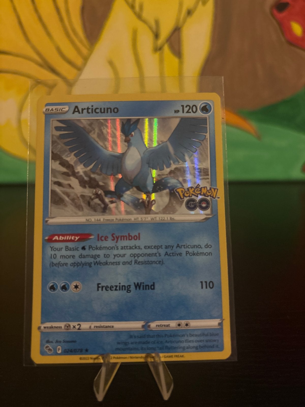 Articuno Pokémon GO Promo Kaart - Foil, Hobby en Vrije tijd, Verzamelkaartspellen | Pokémon, Ophalen of Verzenden, Zo goed als nieuw