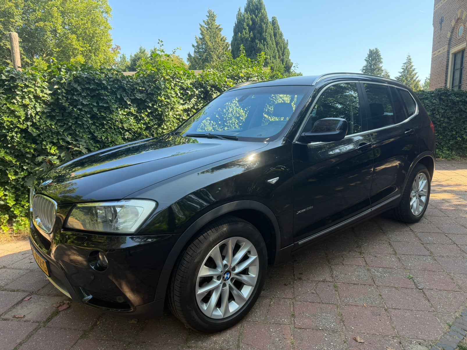 BMW X3 xDrive28i AUT Navi/ 360 Camera/ Keyless/ Memory, Auto's, Automaat, Zwart, Bedrijf, Vierwielaandrijving