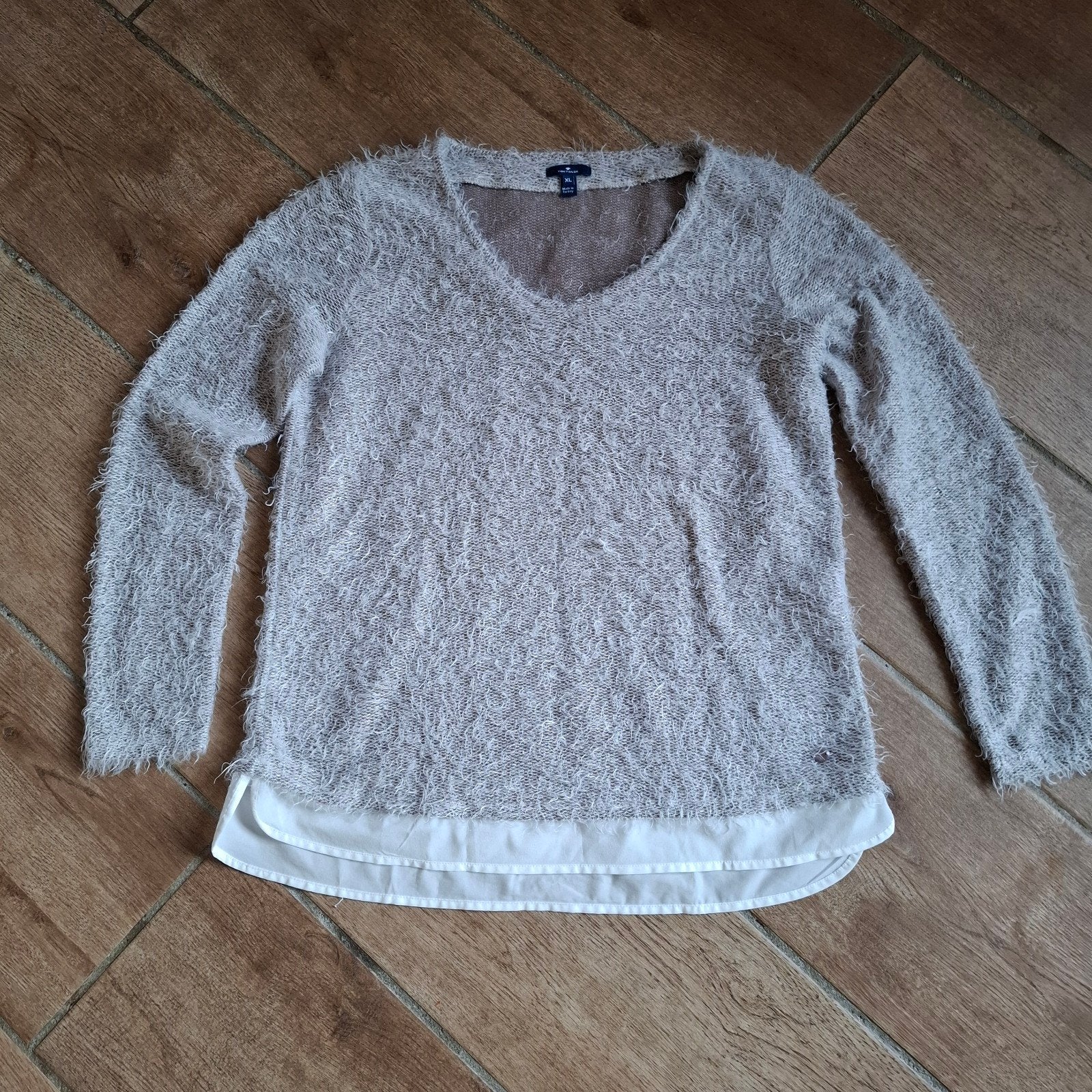 Trui beige, Ophalen of Verzenden, Zo goed als nieuw, Maat 42/44 (L), Beige