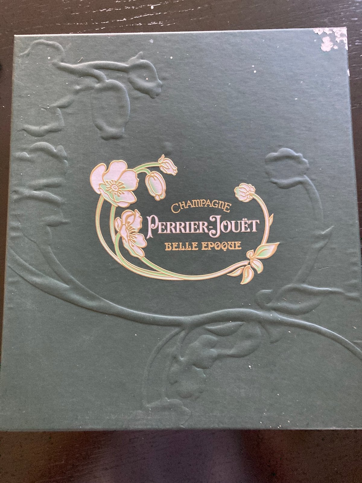 Voor verzamelaar FEESTDOOS PERRIER JOUET champagne (leeg), Ophalen of Verzenden