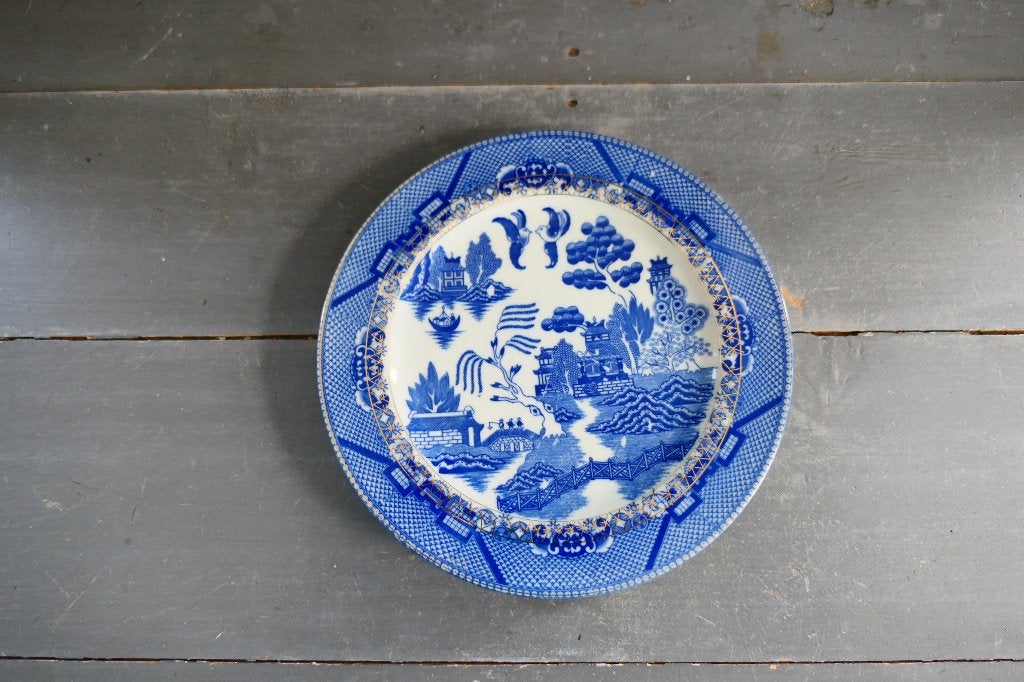 Vintage Japans wandbord., Antiek en Kunst, Verzenden