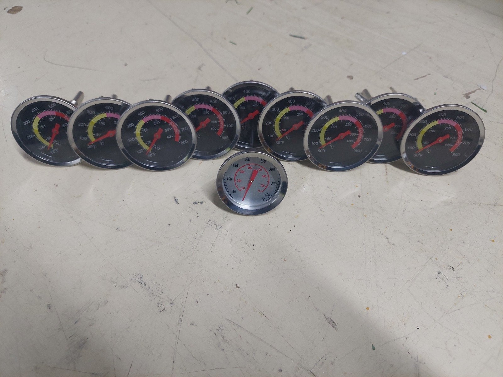 meerdere thermometers voor de komado barbecue, Tuin en Terras, Ophalen of Verzenden, Nieuw, Relaxdays