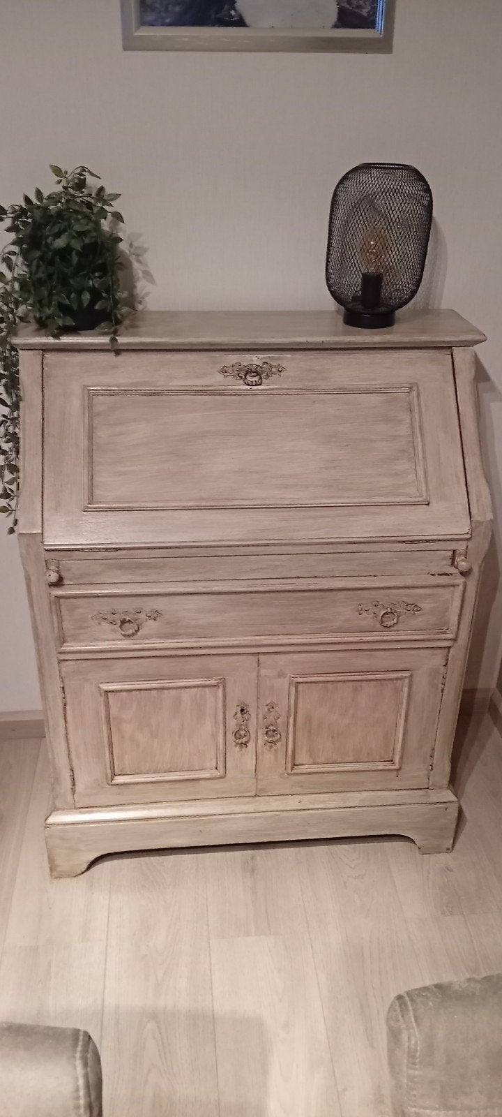 Antiek secretaire bureau - landelijke stijl, Antiek en Kunst, Ophalen