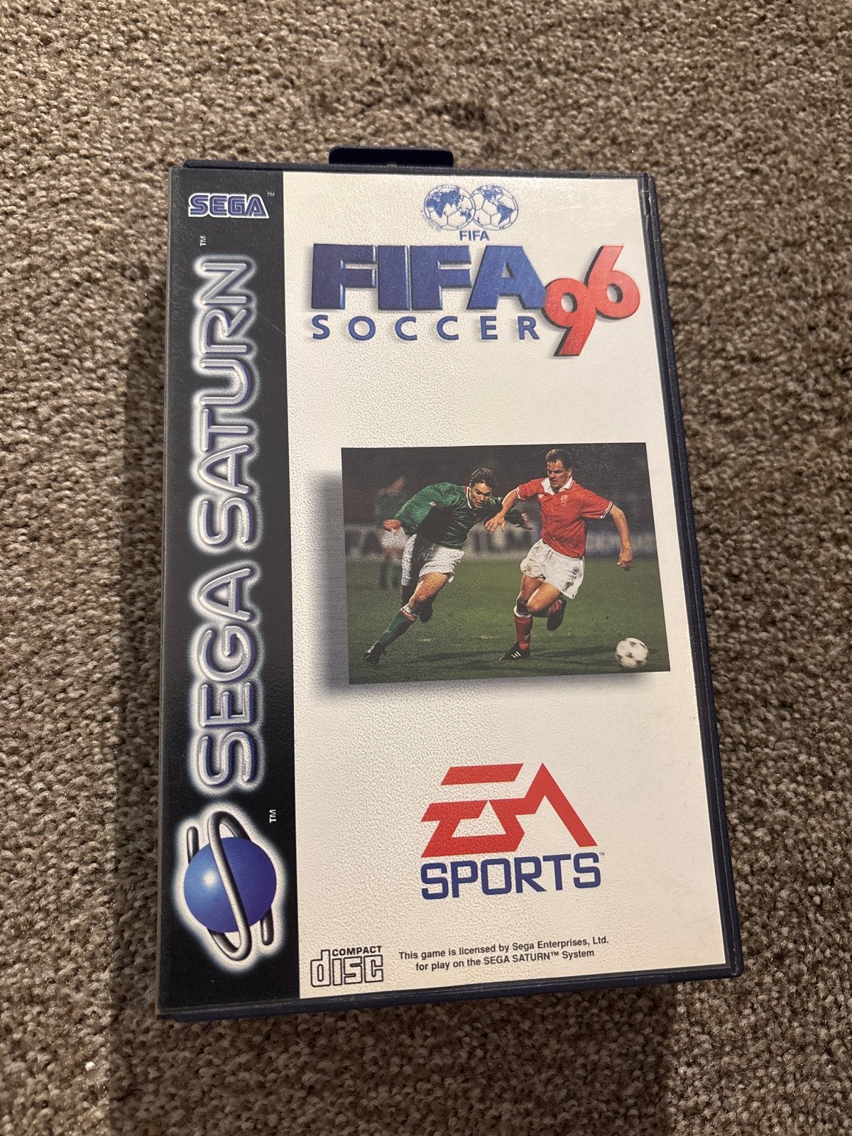 FIFA Soccer 96 - Sega Saturn (Zeer goede staat), Spelcomputers en Games, Games | Sega, Eén computer, Ophalen of Verzenden, Zo goed als nieuw