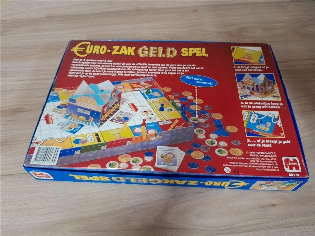 euro zakgeldspel [s1184], Hobby en Vrije tijd, Verzenden, Zo goed als nieuw