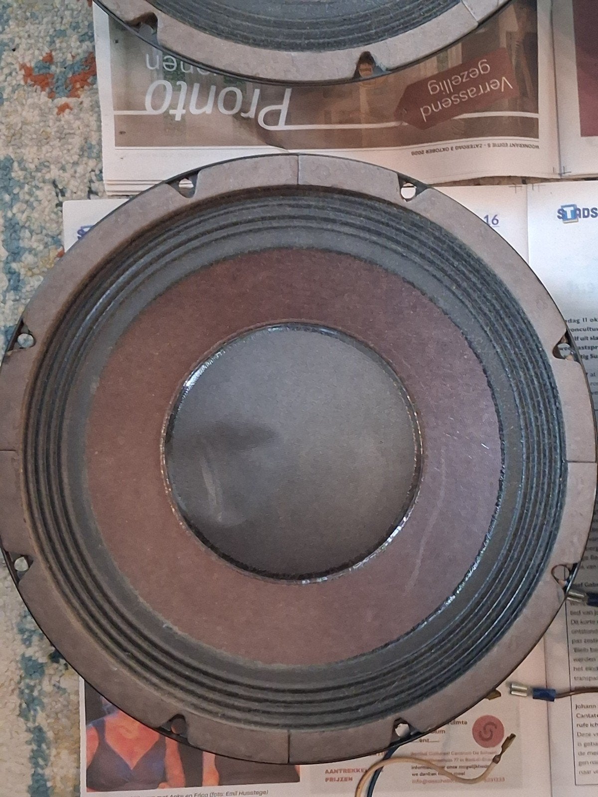 PEAVEY Speakers uit bascabinet   Speaker Cabinet 4x10 LEEG, Ophalen of Verzenden, Gebruikt, 100 watt of meer