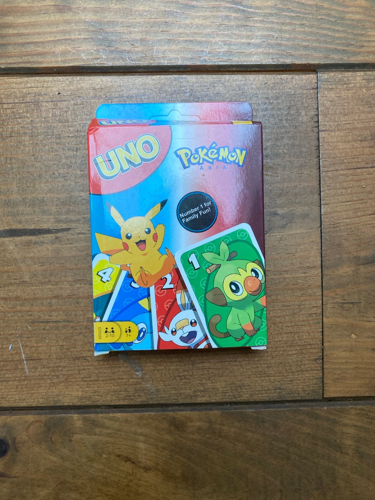 UNO Pokémon Asia Kaartspel - Familieplezier met Pikachu, Een of twee spelers, Ophalen of Verzenden, Zo goed als nieuw