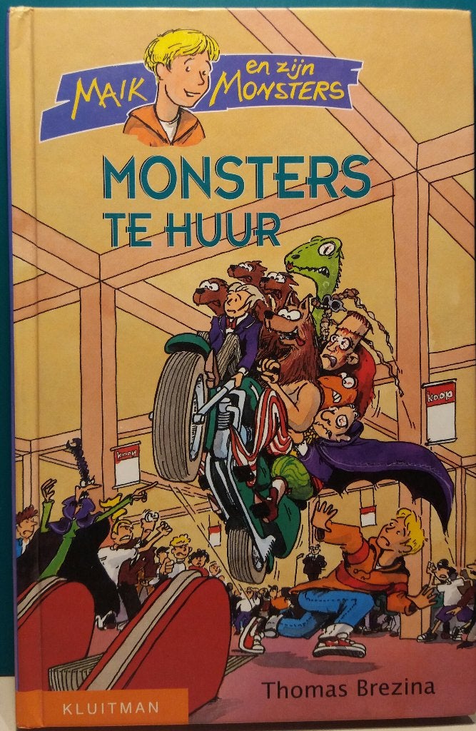 Maik en zijn Monsters: Monsters te huur - Thomas Brezina